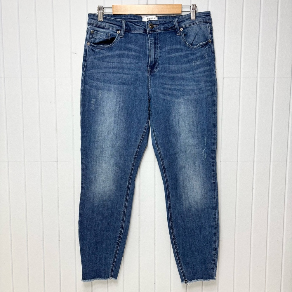 Pistola Dark Blue Skinny‎ Jeans Size 33
Style#P6850JFK-DRK